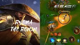 ARENA OF VALOR RYOMA JUNGLE BUILD | Arena of Valor English Ryoma Builds