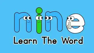 nine - Tricky High Frequency Word First Grade #46