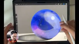 1000 Days of Material Practice DAY 3 semi transparent sphere