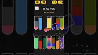 Water sort puzzle level 10615