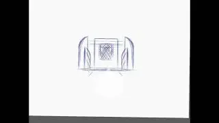 From a sketch to final wedding stage design.