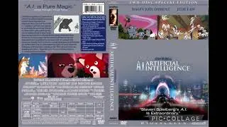 A.I. Artificial Intelligence (2001) DVD Covers Dreamworks 