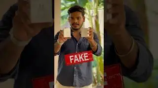 Original ✅ Vs Fake ❌ Apple Charger 😳 ஜாக்கிரதை‼️#shorts #tech #tamil