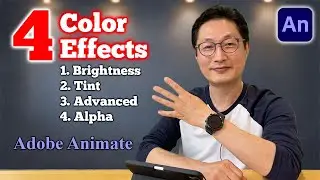 [4 Color effects] Adobe Animate