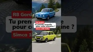 Tu prends laquelle pour cette semaine ? #renault #simca #car #auto #rally #rallye #automobile #cars