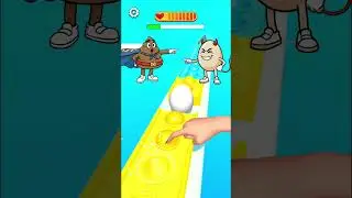 БУМ!💩 КАКАШКИ ЗЛОДЕЙСКИ СМЕЮТСЯ, КОГДА ЯЙЦО РАЗБИВАЕТСЯ В ГОНКЕ! НОВАЯ ЧАСТЬ 🥵👇🥚 КАКАШКИ 3D #игры...