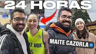 24 horas con MAITE CAZORLA en PRAGA: WNBA, Campeona de Euroliga, Salamanca, Oreg&oacute;n...