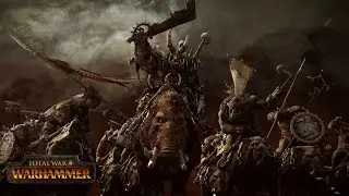 Прохождение Total War: WARHAMMER Орки (Orcs) (Ep 1)  Первый WAAAAAAAGH !!! комом :(
