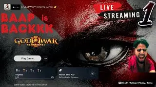 BAAP IS BACK 🔥 | God of War III – First Time Ever Gameplay | Kratos Unleashed