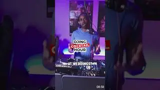 DJing Cocktail Hour at Weddings