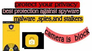 Cameraless : Camera Blocker App For Android By REHMAN TV TECH