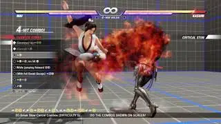 DEAD OR ALIVE 6 Mai Shiranui Combo challenge