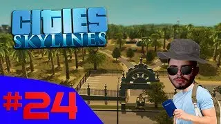 Cities Skylines (Parklife) - O PARQUE MUNICIPAL!!! #24 (Gameplay/PC/PT-BR) HD