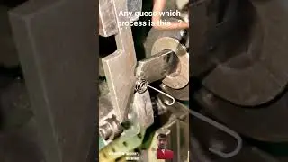 spring making process #machine #automobile #mechanical #satisfying #engineering #tool
