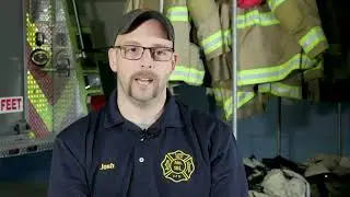 Luna Pier Fire with graphics