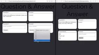 Demo : Question and Answer Application using PubNub API