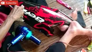 How to install a Honda Beat Motorcycle Body Decal Sticker