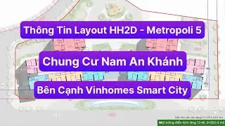 Th&ocirc;ng Tin layout Mặt Bằng HH2D Chung Cư Nam An Kh&aacute;nh S&aacute;t Vinhomes Smart City | Vinhomes Trung Đen