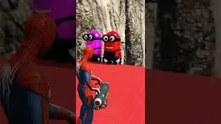 Epic Spider-Man Ragdoll Fails in GTA 5! 😆 #FunnyMoments #SpiderMan #GTA5