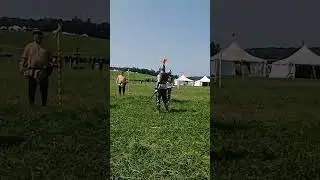 Scott and Ken 3rd captain fight #hema #knight #14thcentury #pennsic