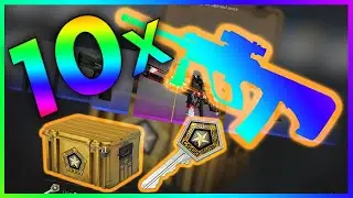 GABEN IS TAUNTING ME! 10 GAMMA CASES! - CS:GO Weekly Unboxing!