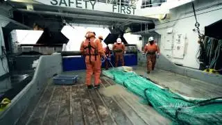 Antarctic trawl nets deep data