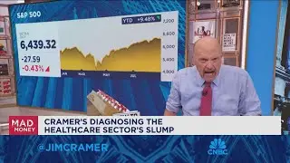 CVS is up because it faced the pain that's now hitting the rest of managed care, says Jim Cramer