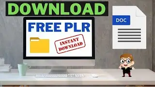 Free PLR You Can Download Now (More Content Added Regularly)