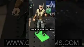 Translucent Green Figure Stands Are HERE #collectibles #actionfigures #custom