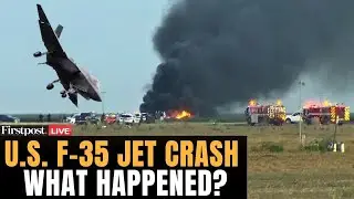 US F-35 Jet Crash LIVE: F 35 Fighter Jet Crashes in California Amid Technical Concerns; Pilot Ejects
