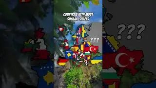 Countries with most similar shapes