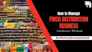 How To Use Stock And Account Book Software for FMCG Business | Distributor | #trend #billingsoftware