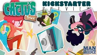 Превью Cactus Town от Man vs Meeple (Second Gate Games)