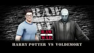 WWE 2K19 HARRY POTTER VS VOLDEMORT