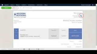Setting up PDF invoice for modern booking calendar