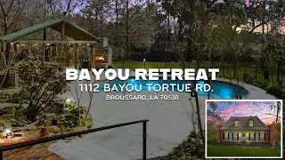 Bayou Retreat for Sale: A Nature Lover&rsquo;s Dream Home in South Louisiana!