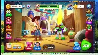 Disney Solitaire, Level 277 Completed 🎴 Toy Story Scene | Epic Mode | F2P Smart Strategy
