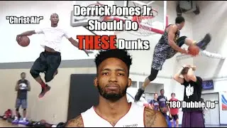 Derrick Jones Jr. NBA Dunk Contest Suggestions