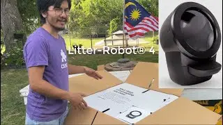 Распаковка автоматического самоочищающегося кошачьего туалета Litter-Robot&reg; 4 | Самый высокий рей...