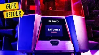 Elegoo Saturn 2 8K Resin 3D Printer: Yeah Science!