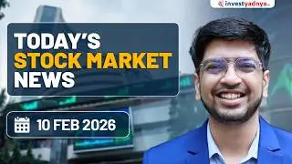Daily Stock Market News(Feb 10, 2026):Oil Prices, India GDP 6.4%, Crompton Greaves & Q3 Results