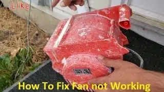 How To Fix Portable Fan, Fan Stops After Few Minutes, Work Fan Troubleshooting & Restoration