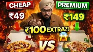 ₹49 vs ₹149 Domino&rsquo;s Pizza Mania 🍕 | Is the ₹149 Pizza Really Worth It?