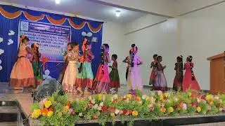Group dance performance by Joshita
