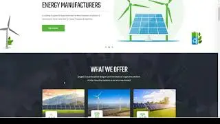 Zingbox  Wind and Solar Energy WordPress Theme organic Solar shop