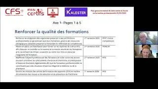 Plan qualit&eacute; et de lutte contre la fraude en formation. Axe 1 : Renforcer la qualit&eacute; des formations.