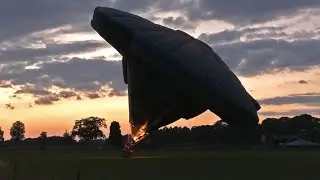 Landing Ufo PH-UFO special shape hot air balloon | Ballonfestival Hardenberg