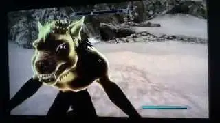 Make a Glowing werewolf in Skyrim - wordt een gloeiende weerwolf