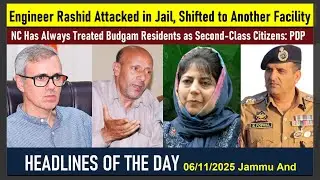 HEADLINES: NC Has Always Treated Budgam Residents as 2nd-Class Citizens: PDP
