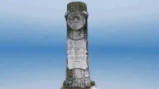 3D Woodmen of the World Marker (Headstone, Tombstone, Gravestone)  for Mr. A. C. Lestarjette